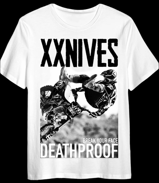 XXNIVES / DEATHPROOF *STALEFISH* T-SHIRT