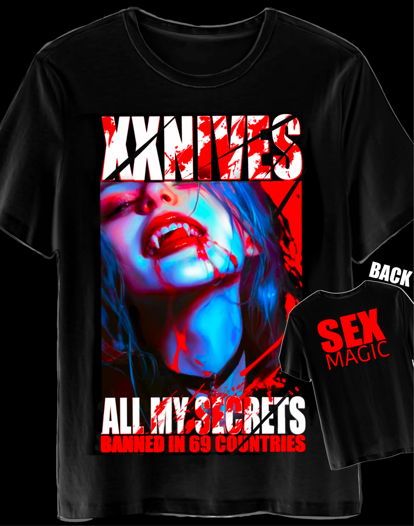 All my secrets XxNłVë$ shirt